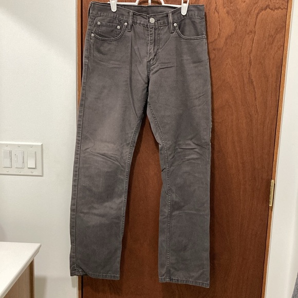 Levi's 514 30x30 Men’s Grey Straight Leg Jeans - Picture 2 of 3